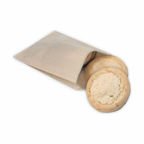 Genanvendelig madpose Algon kraftpapir 13 x 18 cm Engangsanvendelse 25 Dele (36 Enheder)