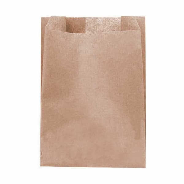 Genanvendelig madpose Algon kraftpapir 13 x 18 cm Engangsanvendelse 25 Dele (36 Enheder)