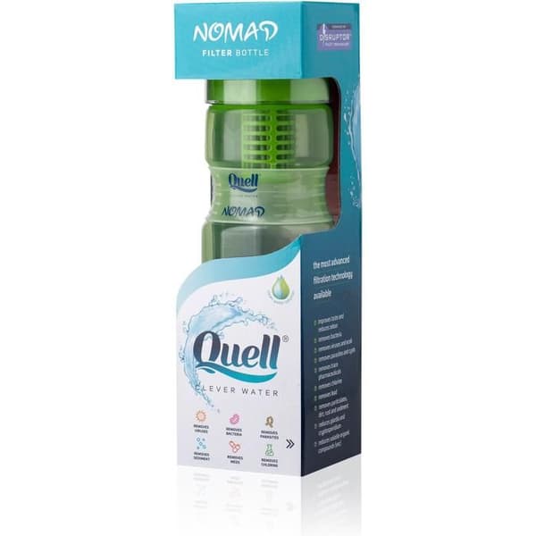 Filtreringsflaska Quell NOMAD grön