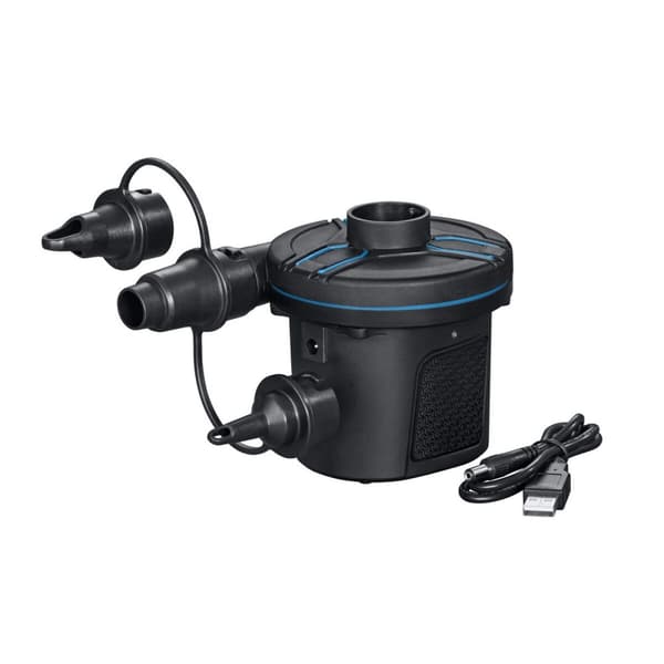 Bestway Elektrisk Pumpe Genopladelig 11,5x10,1x10,4 cm 565 L/min Oppustelig Camping 62260
