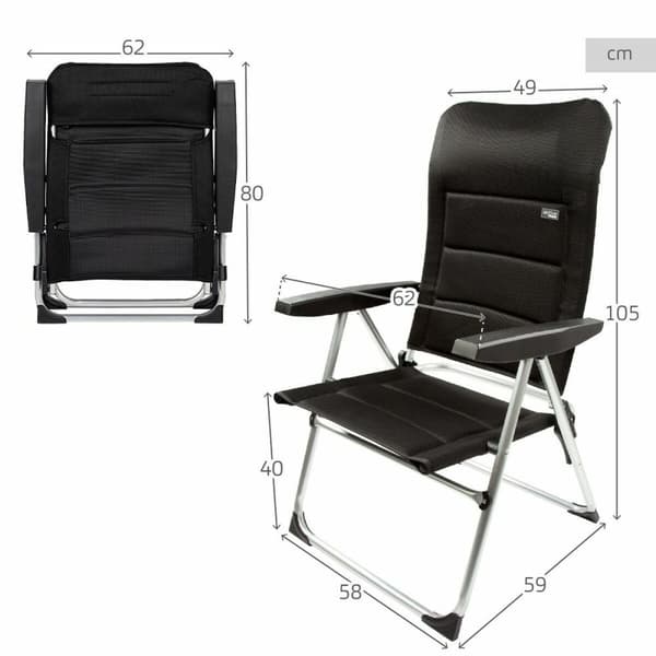 Polstrede Campingstol Colorbaby
