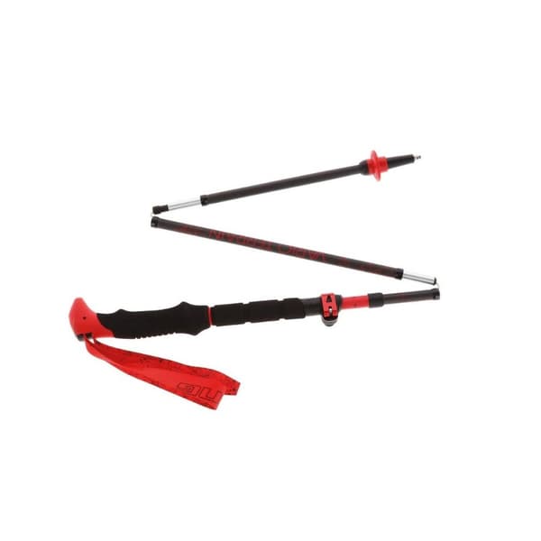 Vandrestav Viking Spider FS Sort Rød 130 cm (2 enheder)