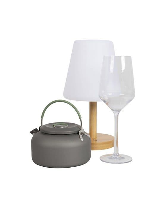 Potote - porslin - bestick Bo-camp - 2200400 - Vattenkokare - Hårdanodiserad - 800 ml