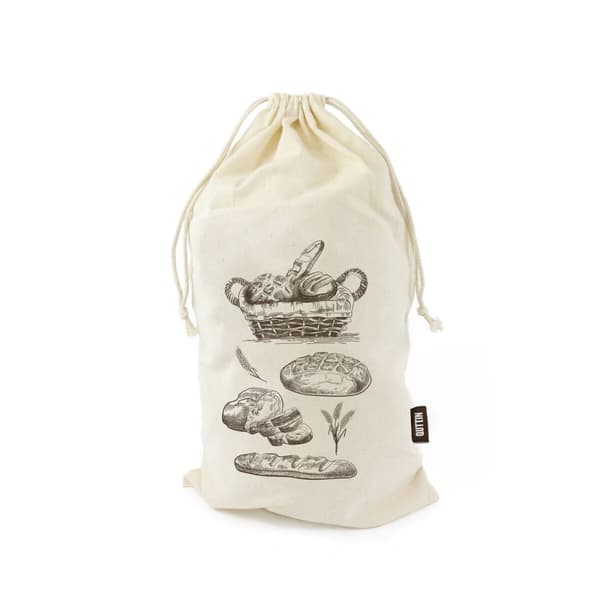Uudelleen käytettävä ruokalaukku Quttin Bread 25 x 45 cm (24 osaa)