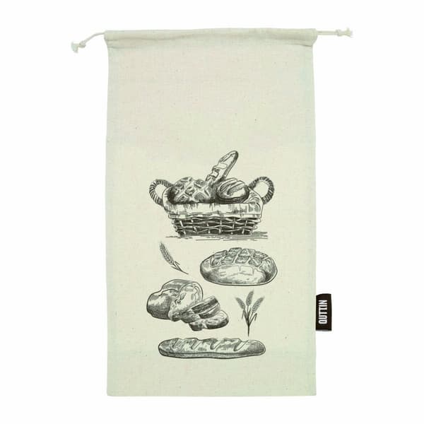 Uudelleen käytettävä ruokalaukku Quttin Bread 25 x 45 cm (24 osaa)