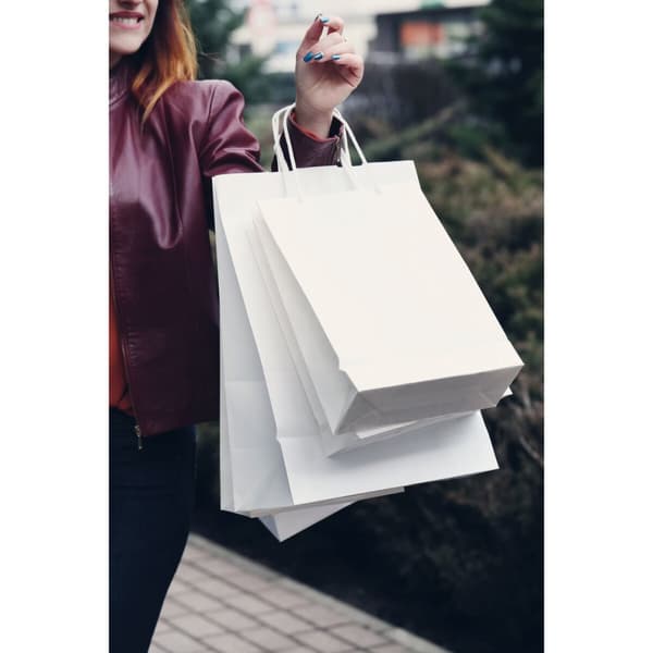 Papperskasse Algon Vit 20,6 x 11 x 27 cm 3 Delar (24 antal)