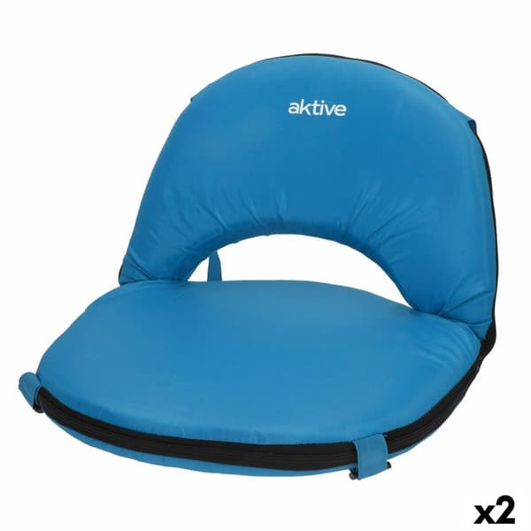 Sæde Aktive Blå 41 x 33 x 40 cm Foldbar (2 enheder)