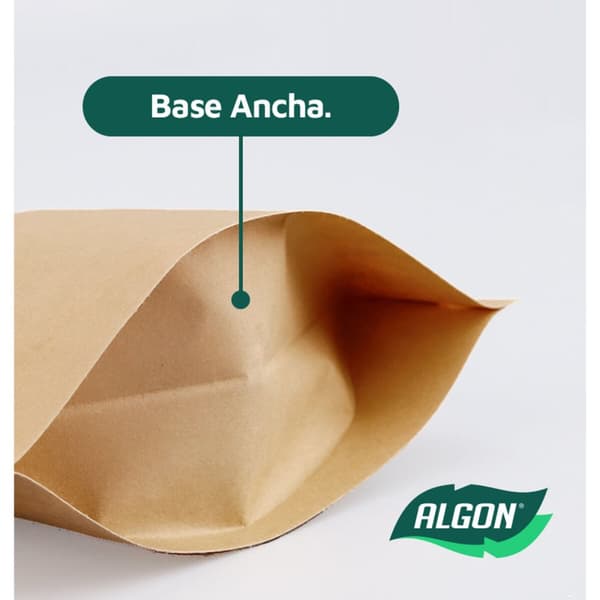 Gjenbrukbar matpose Algon Kraft 17 x 24 x 4 cm 15 Deler (12 enheter)