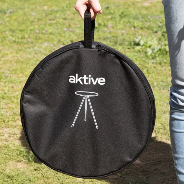 Sammenklappeligt bord Aktive Sort 37 x 55 x 37 cm (4 enheder)