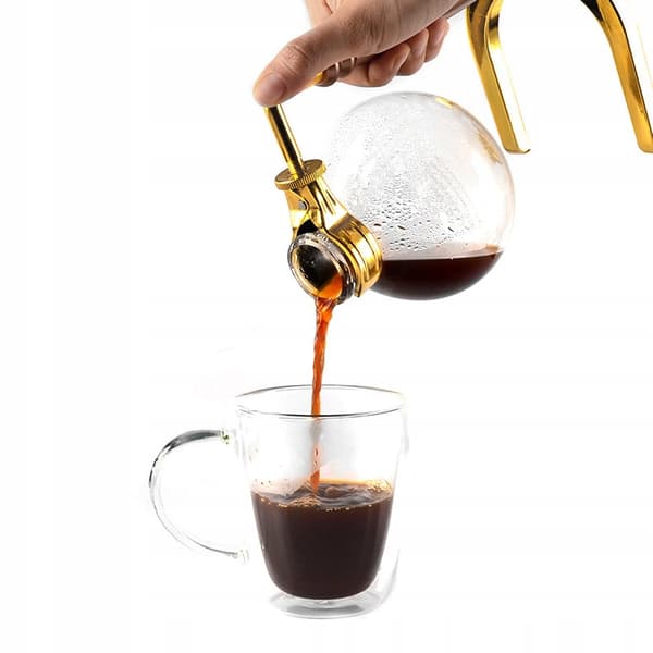 KAFFEMASKIN RESEMASKIN VAKUUM ANTIKT RETRO VATTENKOKARE