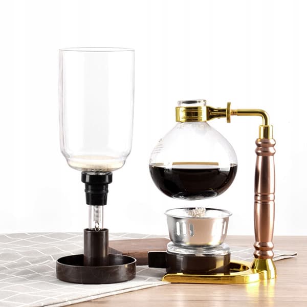 KAFFEMASKIN RESEMASKIN VAKUUM ANTIKT RETRO VATTENKOKARE