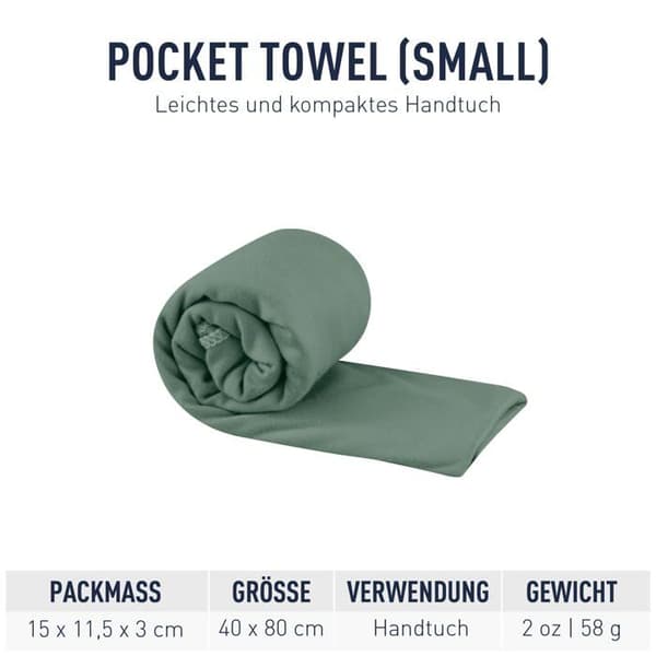 Potote - porslin - bestick Seato summit - ACP071051-040401 - Toalla POCKET S oliva