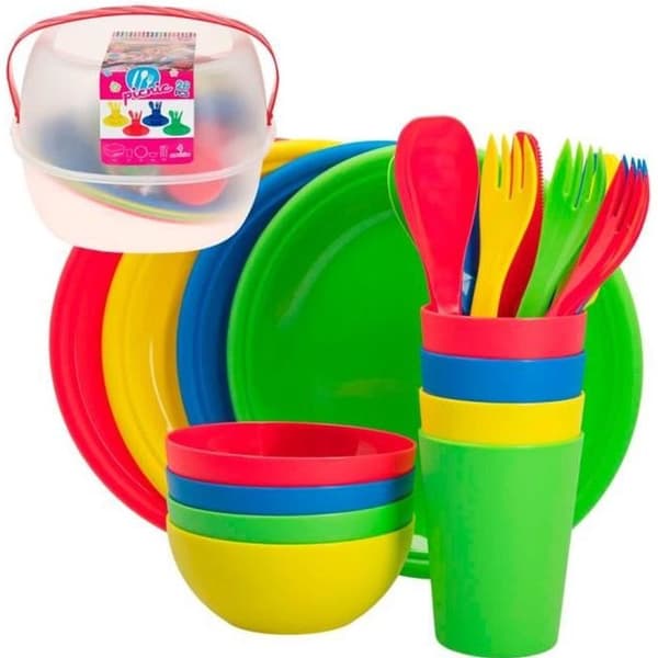 Picknickservis 4 personer max hem