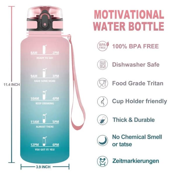 Köksgryta - porslin - bestick Vikaster - VK-XNB-1500ML-Pink-Cyan-JB-VC
