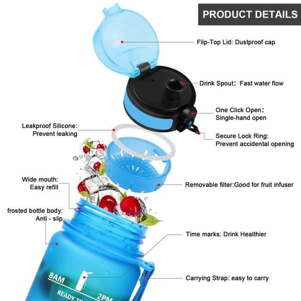 Köksgryta - porslin - bestick Vikaster - VK-XNB-1500ML-Pink-Cyan-JB-VC