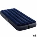 Miniatyrbild 1 av 6: Luftmadrass Intex CLASSIC DOWNY 76 x 25 x 191 cm (6 antal)