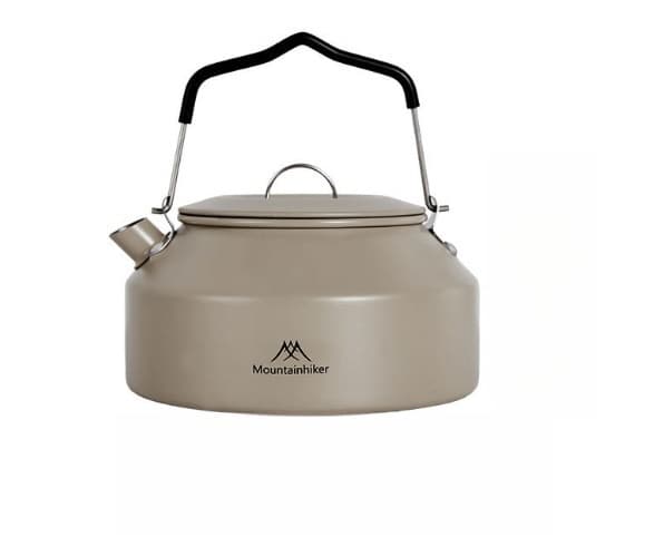 Vattenkokare Tekanna Camping Vattenkokare i aluminiumlegering Lätt att bära Vattenkokare med hög temperaturbeständighet