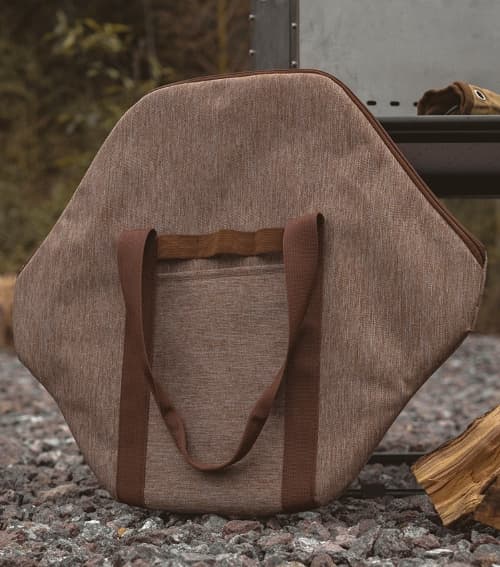 Förvaringsväska för grillbricka för campingplats utomhus