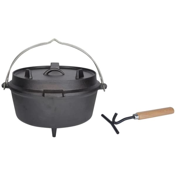 Esschert Design Holländsk ugn 6,5 L svart FF235