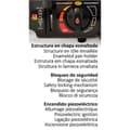 Miniatyrbillede 8 af 11: BRUGT gaskomfur Algon (Refurbished C)