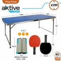 Miniatyrbillede 3 af 11: BRUGT Sammenklappeligt bord Aktive Blå Ping Pong (Refurbished A)
