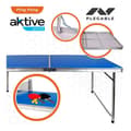 Miniatyrbillede 4 af 11: BRUGT Sammenklappeligt bord Aktive Blå Ping Pong (Refurbished A)
