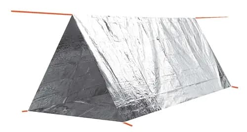 värmereflekterande nödtält, tält nödsituation, emergency tent, BRIV NÖDTÄLT