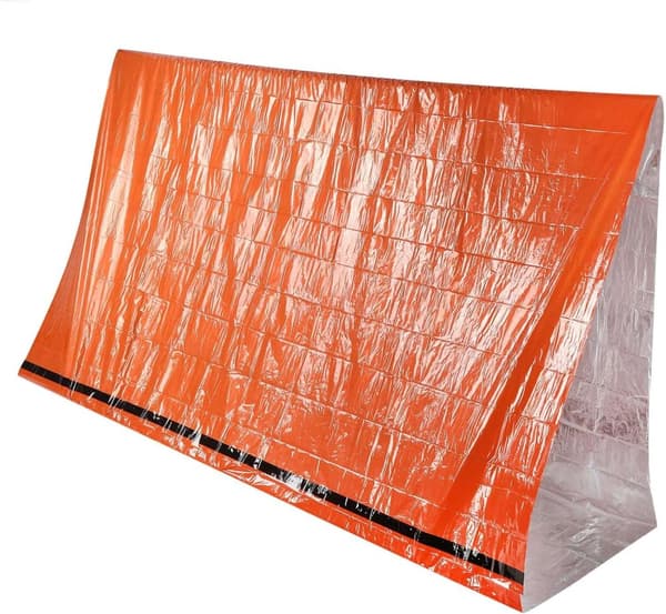 värmereflekterande nödtält, tält nödsituation, emergency tent, BRIV NÖDTÄLT