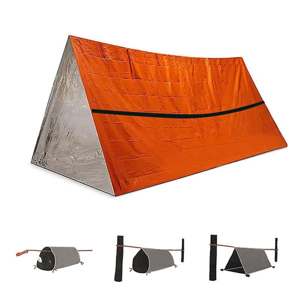 värmereflekterande nödtält, tält nödsituation, emergency tent, BRIV NÖDTÄLT