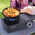 Miniatyrbillede 3 af 4: Bærbar Campingkomfur, Kraftfuld Varmekontrol, Kompakt Design, Praktisk Tænding