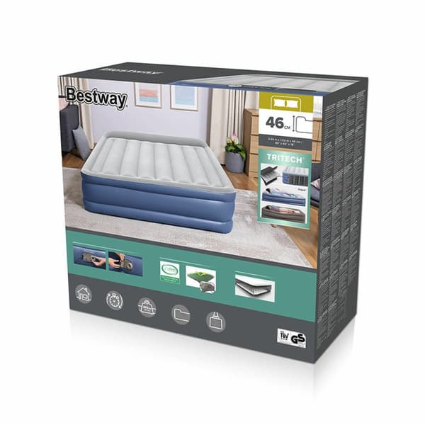 Oppustelig madras Bestway 203 x 152 x 46 cm