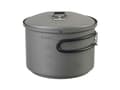 Miniatyrbilde 3 av 4: ESBIT Cookset with alcohol burner, Krukke, Aluminium, 1,5 l, Aluminium, Sort, Aluminium, 15,4 cm