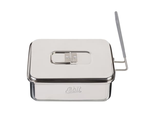 ESBIT CS1100ST, Ställ, Gjuten aluminium, Rostfritt stål, 1,1 l, Svart, Silver, Grå, Silver, Silikon, Rostfritt stål
