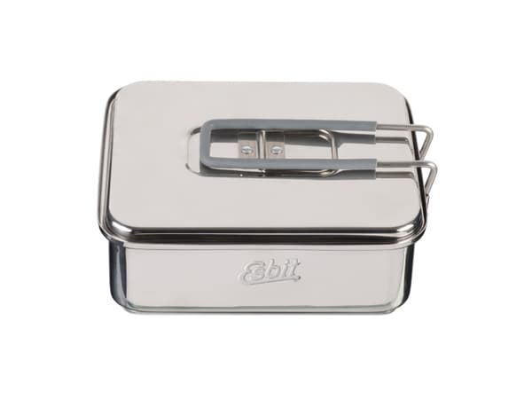 ESBIT CS1100ST, Ställ, Gjuten aluminium, Rostfritt stål, 1,1 l, Svart, Silver, Grå, Silver, Silikon, Rostfritt stål
