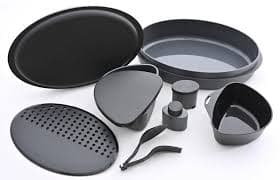 4 x PRIMUS MEALSET, mealkit oudoor, tallrikslåsa, matkit camping