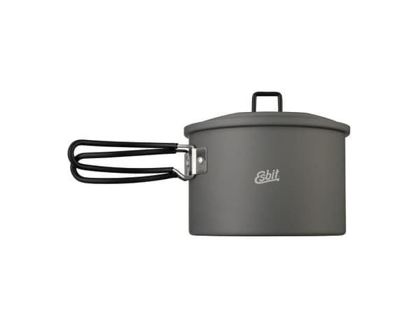 ESBIT PT1600HA, Burk, Gjuten aluminium, 1,6 l, Gjuten aluminium, Svart, Gjuten aluminium, Svart, 18/8
