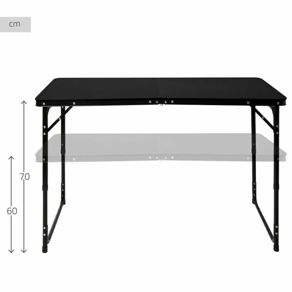 Sammenklappeligt bord Aktive 120 x 70 x 60 cm