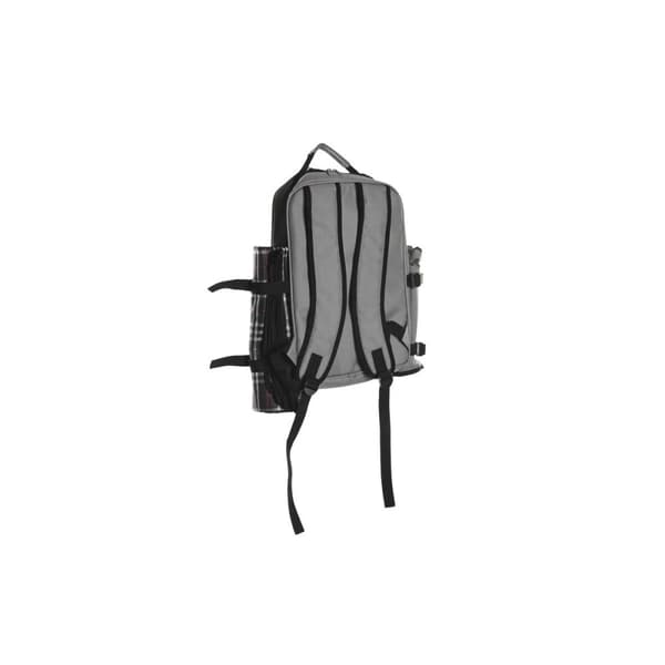 Pikniksetti DKD Home Decor 28,5 x 20 x 39 cm Tumman harmaa