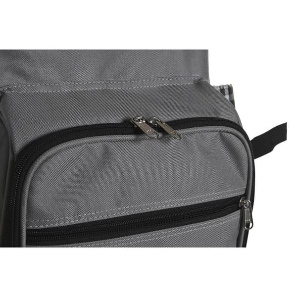 Pikniksetti DKD Home Decor 28,5 x 20 x 39 cm Tumman harmaa