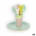 Miniatyrbild 1 av 4: Servissats Dem 20 Delar Multicolour Picknick (12 antal)