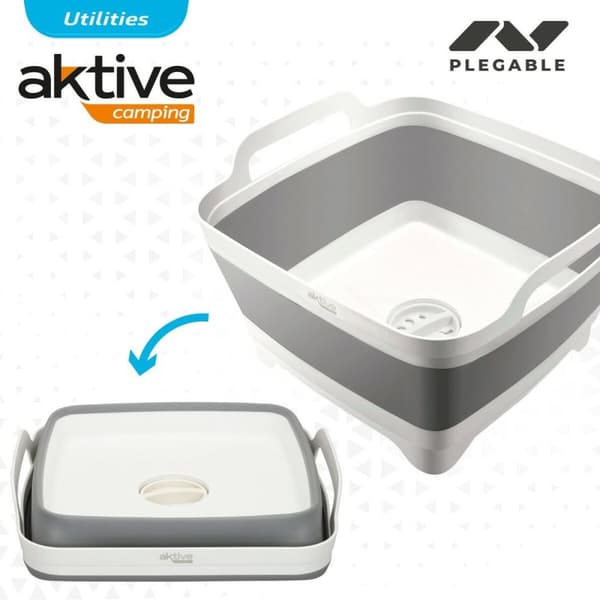 Pesuallas Aktive Taitettava 8,5 L Retkeily 30,5 x 20 x 30 cm 6 osaa