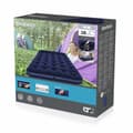 Miniatyrbild 2 av 3: Bestway Dubbelsäng med Fotpump 191x137x28 cm Uppblåsbar och Camping 67225