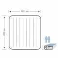 Miniatyrbild 5 av 5: Luftmadrass Intex 152 x 25 x 203 cm