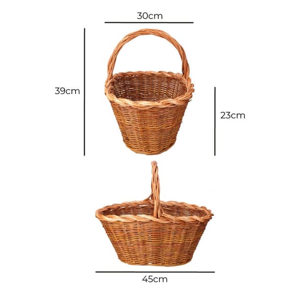 Kurv EDM flet 45 x 30 x 23 cm
