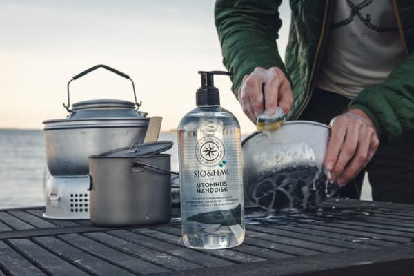 SJÖ & HAV UTOMHUS HANDDISKMEDEL 500 ML, diskmedel saltvatten, disk kallvatten