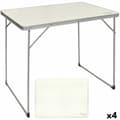 Miniatyrbillede 1 af 5: Sammenklappeligt bord Aktive Hvid 80 x 70 x 60 cm (4 enheder)