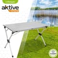 Miniatyrbillede 3 af 5: Sammenklappeligt bord Aktive Sølvfarvet Aluminium 110 x 70 x 70 cm (4 enheder)