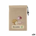 Miniatyrbillede 1 af 2: Genanvendelig madpose Quttin TNT (Non Woven) 44,5 x 29,5 cm (24 enheder)