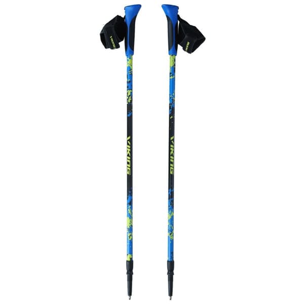 Vandrestav Viking Ruten Pro Nordic Blå Sort (2 enheder)