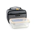 Miniatyrbillede 1 af 3: Madkasse med tilbehør Ibili 753401g Grå Polyester Borosilikatglas 21 x 13 x 14 cm